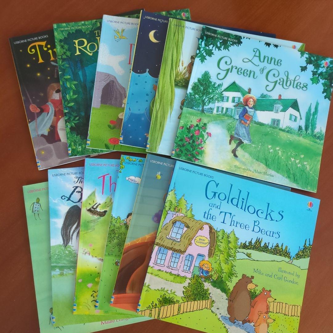 

[USED] Foreign Books World Masterpieces 12-Book Set Large Format Picture Books Usborne