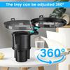 360 Degree Rotatable Adjustable Car Cup Holder Car Interior Accessories Car Cup Holder Tray Foldable Auto Tray Table