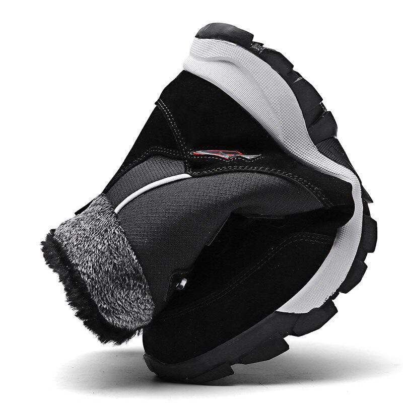 Women Hiking Shoes Mid -Top Waterproof Outdoor Sneaker Men Winter Warm Snow Boots Trail Camping Climbing Sneakers Women