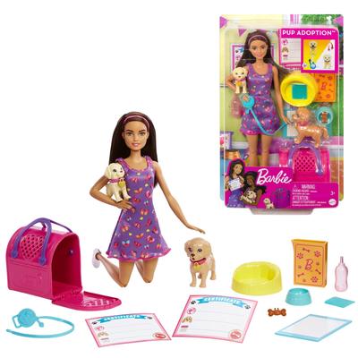 barbie Become Friends and Dog In the Movie Accessory Play Years Old and HKD86 Let's Family! set/Appeared “Barbie”! ? [Dress-up Doll] [Doll, Set] [3