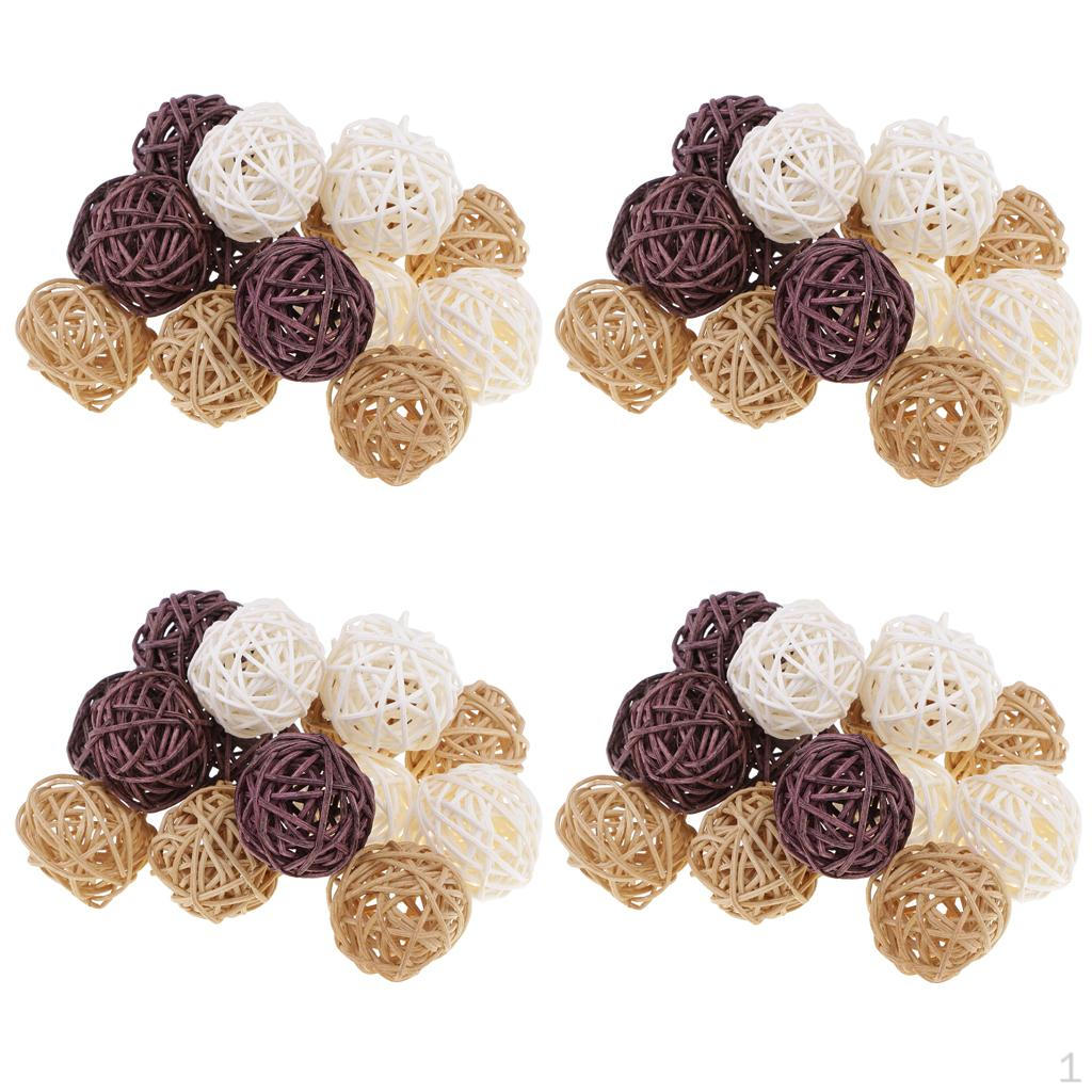 Rattan Balls, Garden, Wedding, Party Decorative Crafts, House Ornaments, Vase Fillers