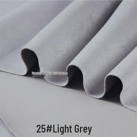 Luxury Snowflake Velvet Suede Air Layer Fabric - Thick, Stretchy, Soft, Delicate Knit