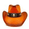 Cowboy Straw Hat For Men And Women Summer Beach Sun Hat Retro Curled Cowboy Hat For Women Sombrero Vaquero