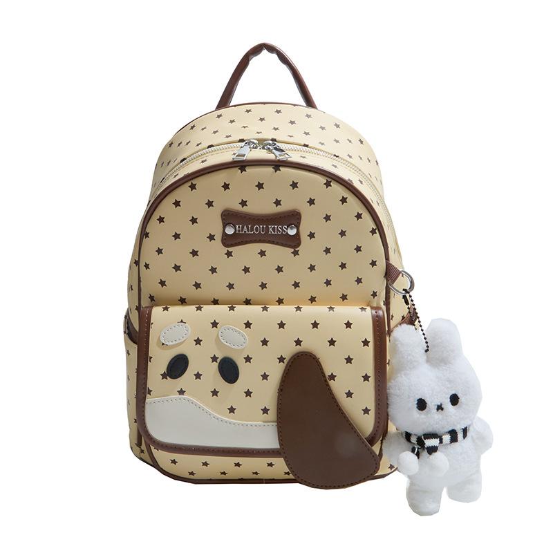 Schoolbag1011 New high-value girl cute backpack large capacity lightweight cartoon backpack girl student schoolbag