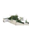 WPC Outdoor Fence: Sunscreen, Waterproof, Anti-Corrosion Wood for Garden and Courtyard Installation