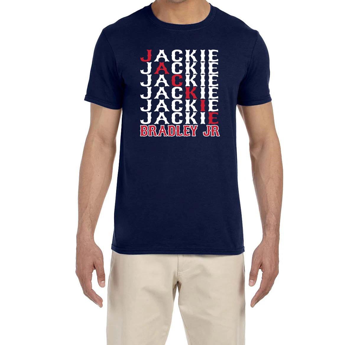 Boston Red Sox Jackie Bradley Jr Text T-Shirt XXL