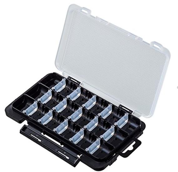 MEIHO Light Game Case J Clear X Black.