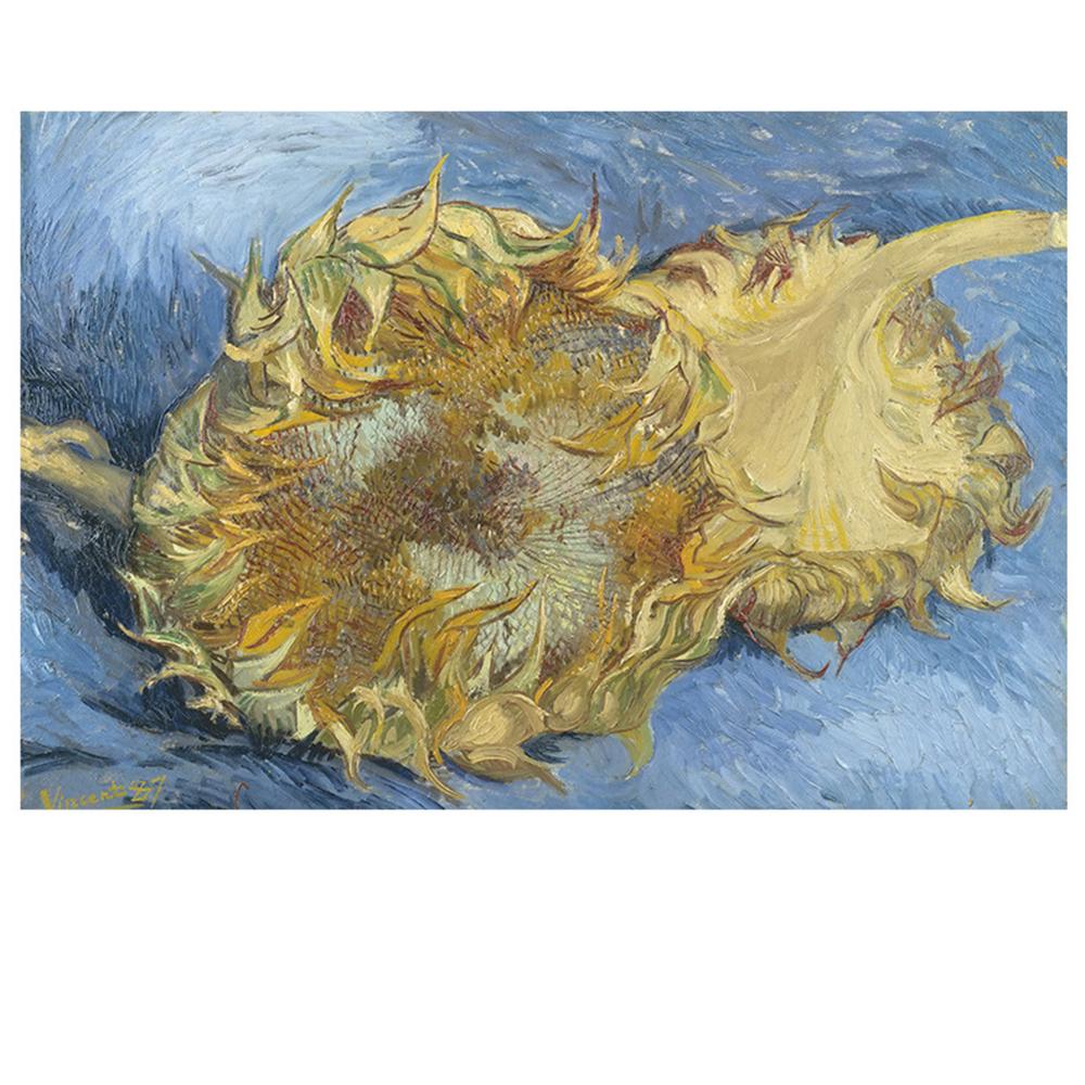 PVC Mat Placemats for Table Waterproof Dining Tableware Pad Monet Van Gogh Cup Bowl Costers Non-Slip Insulation Place Mats Set