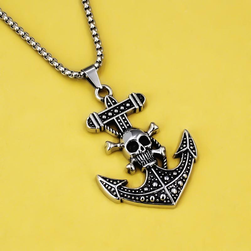 Retro Norse Mythology Double Raven Tree Of Life Pendant Necklace For Men Personality Charm Hip Hop Cool Casual Jewelry Gift
