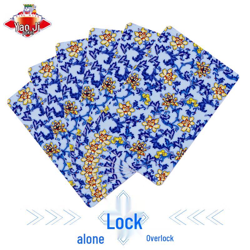Yaoji Langlebige Papier-Spielkarten - 10er-Pack