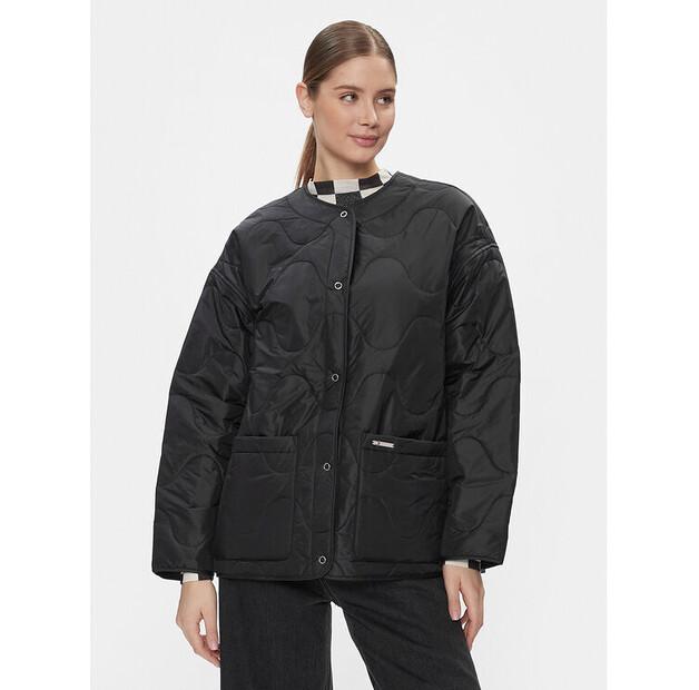 

Демисезонная куртка Tommy Jeans Tjw Onion Quilt Liner Jacket DW0DW17235, черная, стандартный крой M