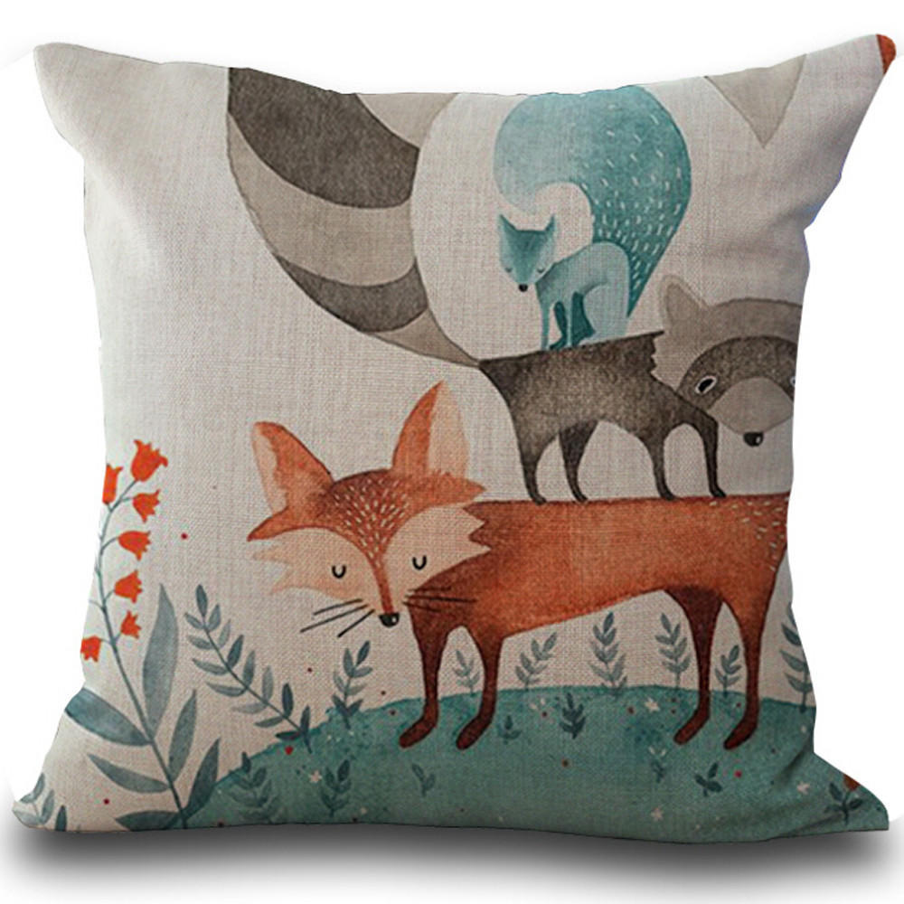  Print Sofa Bed Home Decoration Pillow Case Cushion Cover
