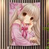 CChobits Cartoon Klassischer Anime Cartoon Flagge Kunst Science-Fiction Zimmer Heimdeko Wandbehang Heimdeko Banner