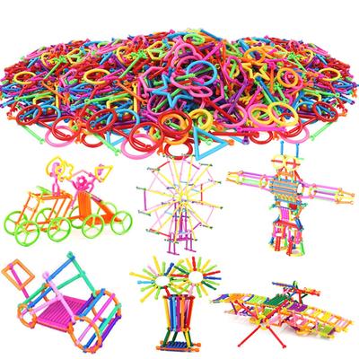 120 ks dětských sestavených stavebních bloků DIY Smart Stick