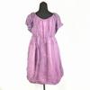 Japan Another Edition Croix Sheer Cupro Short Sleeve Dress S Pink