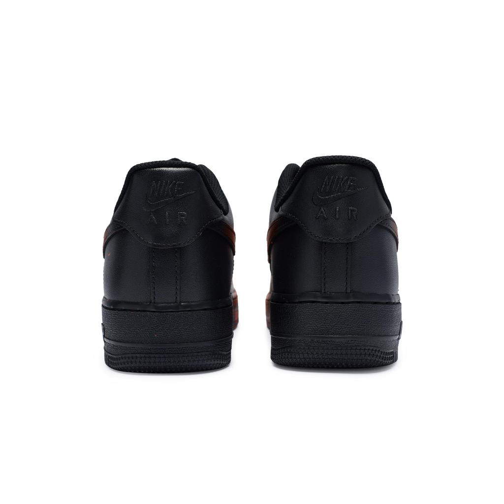 Nike Air Force 1 07 811 Manufacturing, Gothic Bloodstain, Special Shoe Box Low Top Skateboard Shoes Unisex Black Red CW2288-001(Team80-S-BOX)