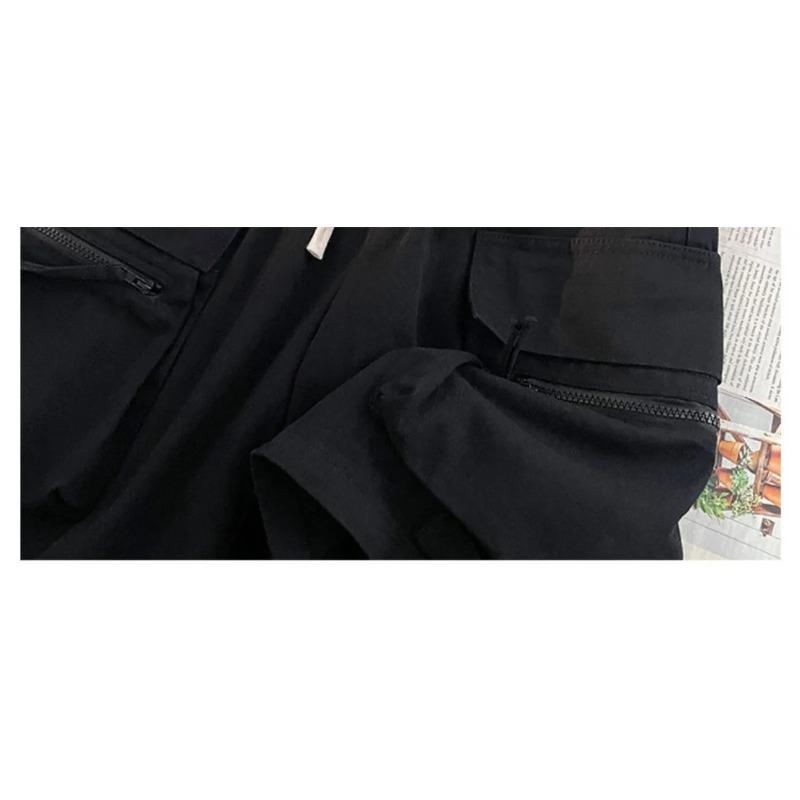 Summer Gym Quick Drying Shorts Casual Fitness Streetwear Men's Jogging Short Pants Men Pocket Sport Casual Hip Cargo Short
