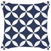 Față de pernă Bleumarin Model Geometric Decorativ Home,(2)