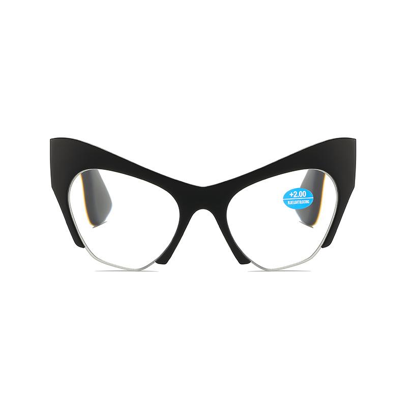 Fashion Women Cat Eye Anti Blue Light Reading Glasses+1.0+1.5+2.0+2.5+3.0+3.5+4.0