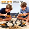 High-quality  15/17 CH Alloy Remote Control Excavator 2.4G RC Crawler Engineering Vehicle Toy for Kids Christmas Birthday Gift