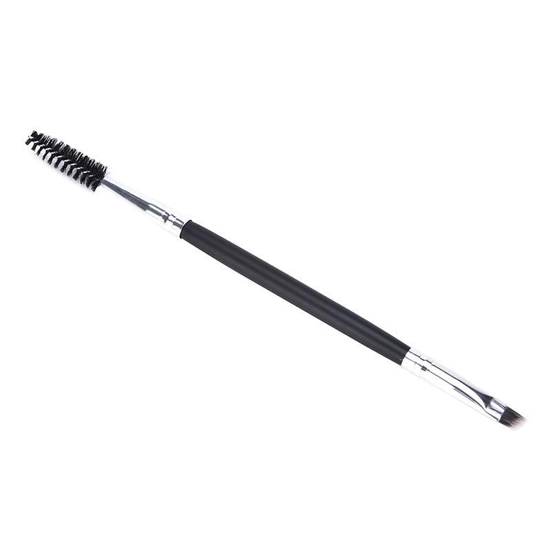 1 Pack Makeup Tool Handle Dual Brow Brush