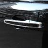 8pcs For Jaguar XF XFL XE XEL F-Pace E-Pace 2016-2022 ABS Door Handle Cover Trim Car Decoration Styling