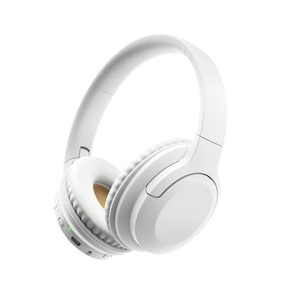 Green House Wireless Noise Low Headphones, Cancelling, Latency, AAC, Built-in Microphone, ANC, White, GH-HPBC-WH