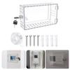 Clear Thermostat Lock Box With Key Lockable Thermostat Protective Cover Replacement Guard for Thermostats On Wall