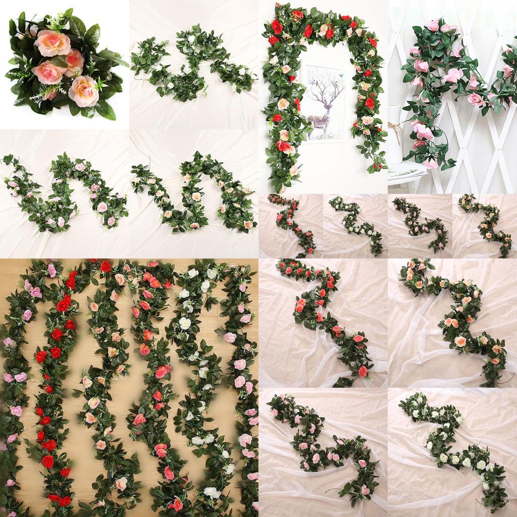 5m Künstliche Rosenblattgirlande, die Ihre spezifizierten Kriterien erfüllt