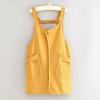 Anti-Stain Kitchen Apron Splash-Proof Sleeveless Apron Simple Adult Apron  Baking Workwear