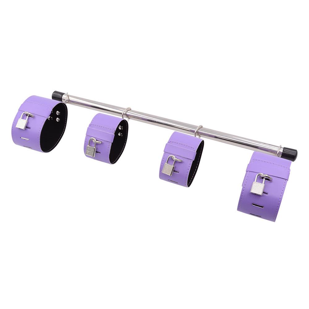 Bondage Restraint Set: Female Handcuffs & Leg Spreader Frame Sex Toys