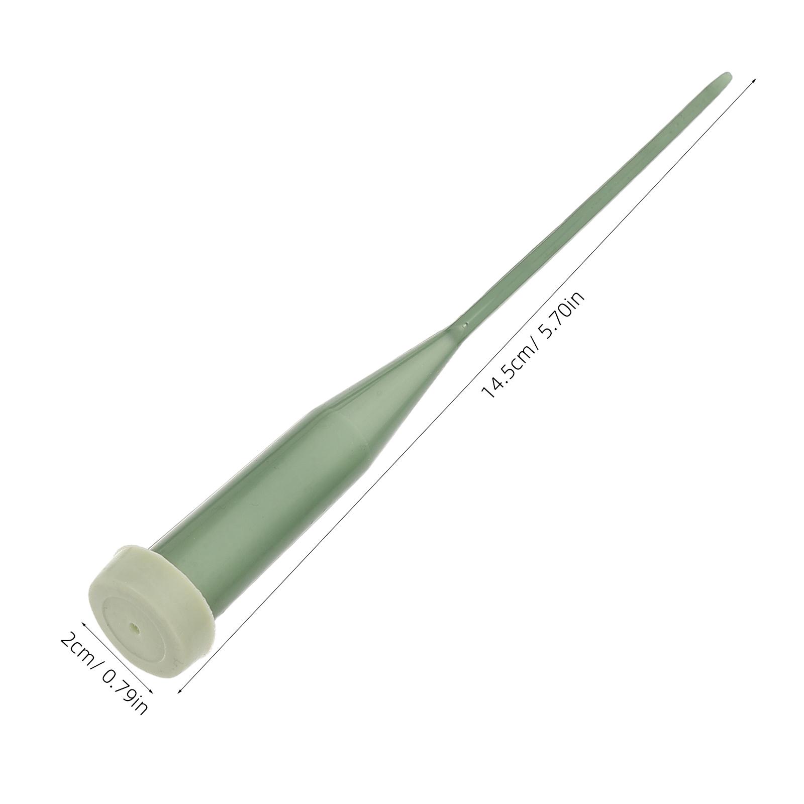 

25pcs 14.5cm Floral Water Tubes Supplies Flower Plastic Long Stems Flower Orchids Tubes With Caps Floral Vials For Fresh Flower