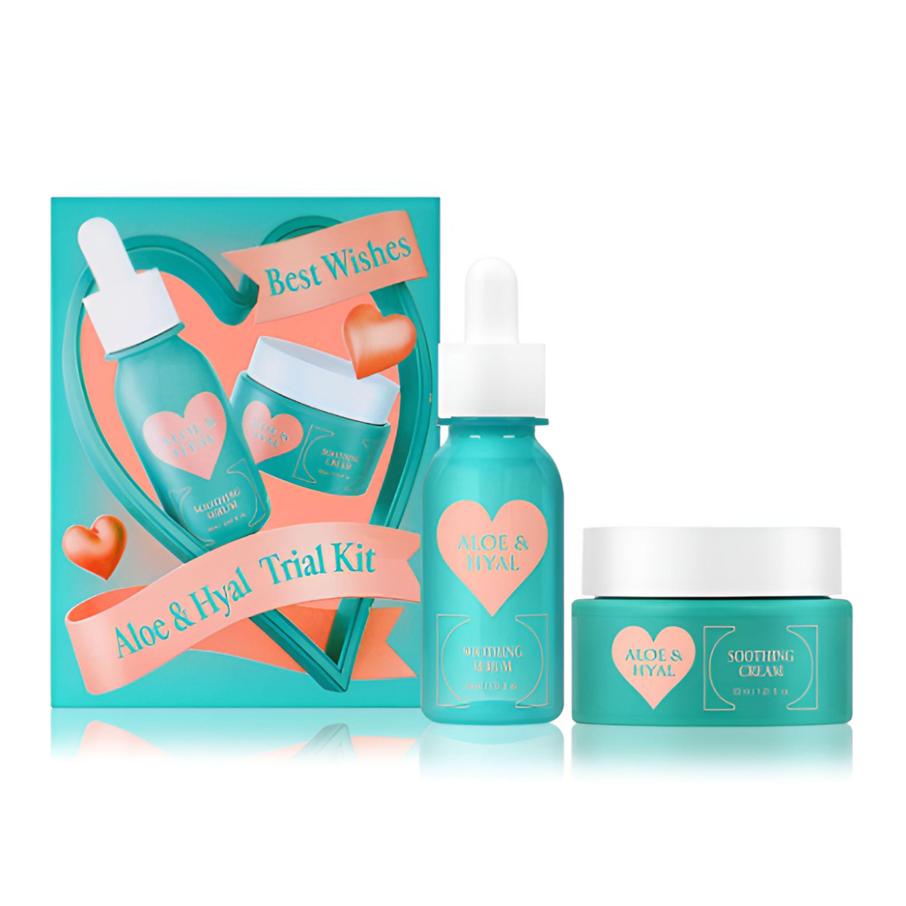 

THE FACE SHOP Aloe Hyaluron Soothing Trial 2-Kit