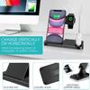 4 In 1 15W Fast Wireless Charger Stand For iPhone 14 13 12 X Samsung Huawei Apple iWatch Foldable Charging Station for Airpods 3 Pro