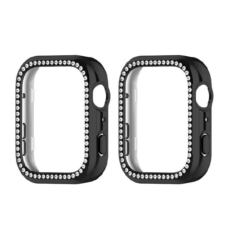 Alluring Rhinestones PC Protect Jewels Pattern Hard Shell Compatible for Watch Fit 5 Enhances Style & Safety