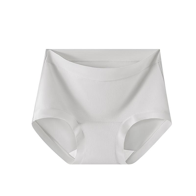 Pure Cotton Women's Mid-Waist Underwear - Single Pack (Large Quantities Available)