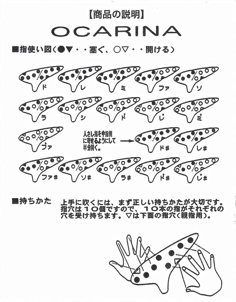 Castle Enterprises Color Ocarina x Set (Blue) 10-Piece [Japanese Souvenir, Festival/Event/Children's Party/Street Stall/Fair]