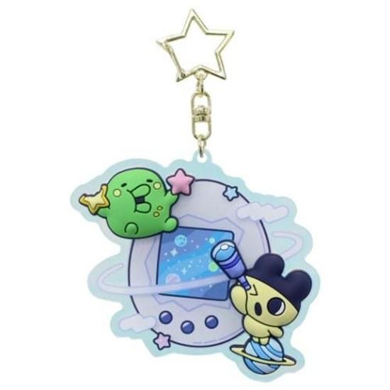 Tamagotchi Key Holder Charapuku Aurora White Cute Thomas Toys