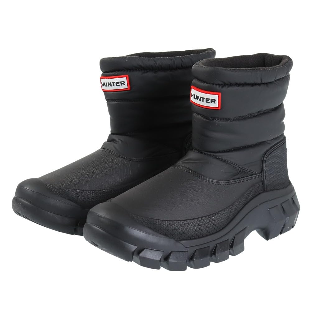 

Hunter Intrepid Insulated Short Snow Size Women s Boots, Waterproof, Black, 23.0 (WFS2108WWU-BLK) чёрный
