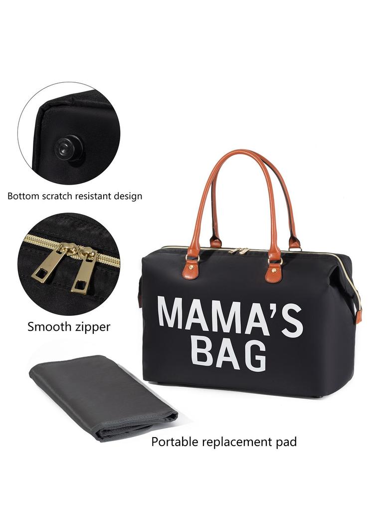 Popular Mommy Bag: Large Capacity, Insulated, Convenient Handheld for Travel & Hospital