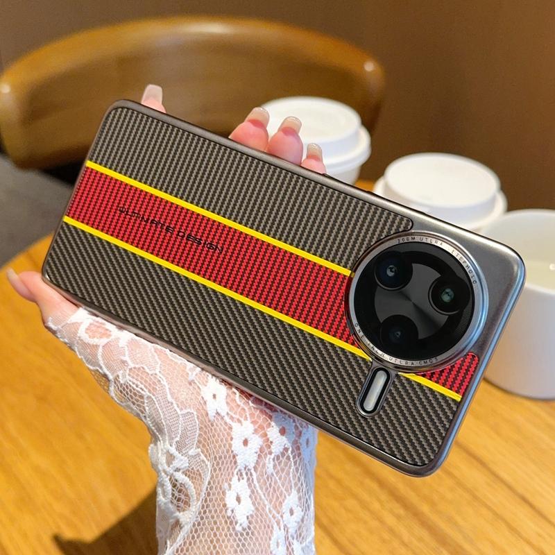 For Xiaomi Redmi K80 Pro 5G/Poco F7 Ultra 5G Case Fiber Texture Leather+PC Phone Cover