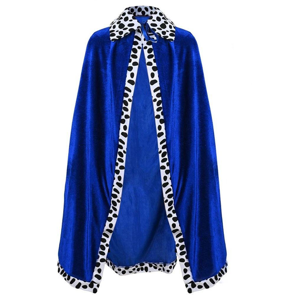 Realistic Halloween King Cape Cosplay Prince Crown Fashion Halloween Costume Cosplay Props  Adults