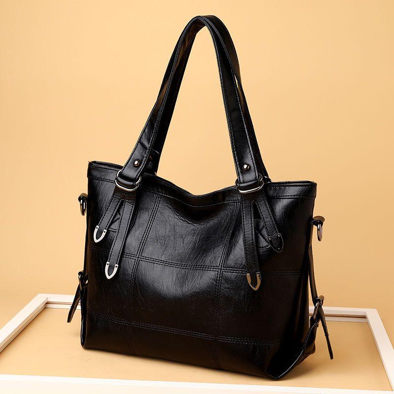 Women's New Shoulder Bag Handbag with Large Capacity and Fashionable Temperament Tote Bag