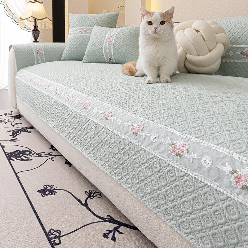 New Sofa Cushion Small Fresh Simple High-End Combination Sofa Universal Straight Back Sofa Cushion