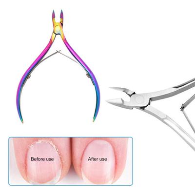 High Precision Nail Scissor Remove Cuticle Stainless Steel Manicure Clippers Trimmer Dead Skin Remover Tools
