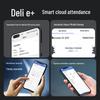 Deli Smart Facial Recognition Cloud Attendance Machine CN plug (adapter included)