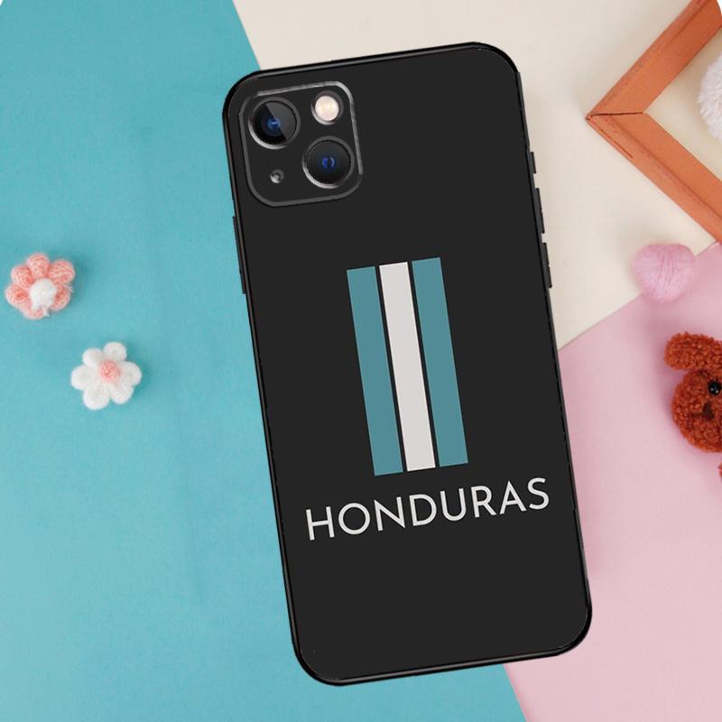 Honduran Flag Phone Case For iPhone 16 15 14 13 12 11 Pro Max Plus Mini XR 16e Funda Silicone Back Cover