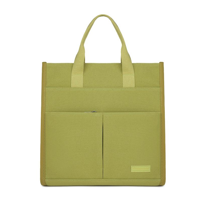 The Handbag Is Fashionable and Simple The Computer Bag Is Lightweight The Document Bag Is A Tote Bag