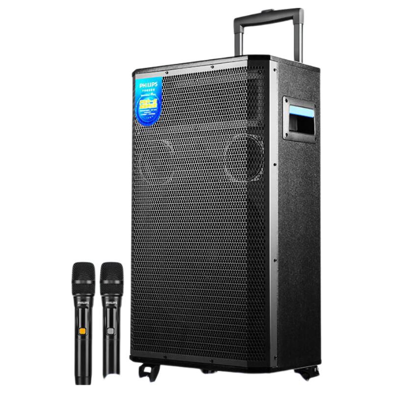Philips SD170PLUS 15-inch Portable KTV Bluetooth Trolley Speaker (CN Version)