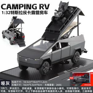 VKYA1 1/32 Tesla Cybertruck Modell 3 Modell S Modell X Modell Y Spielzeugauto Diecast Metall Off Road Sammlung Rückzieher Sound Licht Geschenk Junge